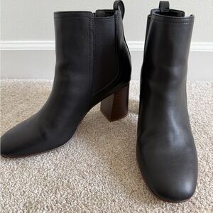 LOFT Black Ankle Boots